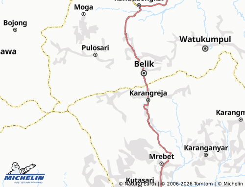 Carte MICHELIN Kutabawa - ViaMichelin