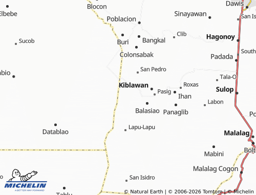 MICHELIN Bonifacio map - ViaMichelin