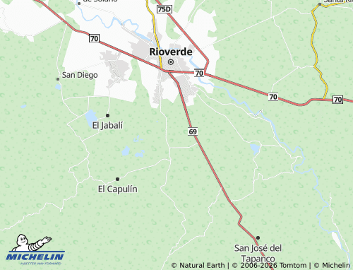 Mappa MICHELIN Vista Hermosa - ViaMichelin