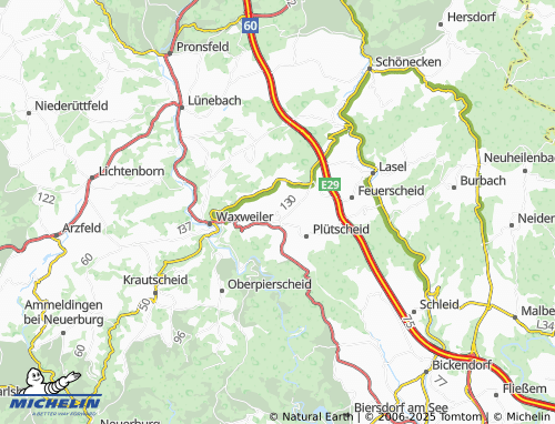 MICHELIN Hargarten map - ViaMichelin
