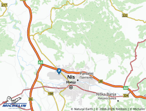 Carte MICHELIN Hum - ViaMichelin