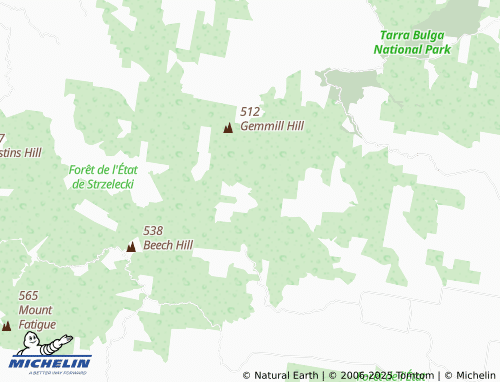 MICHELIN Madalya map - ViaMichelin
