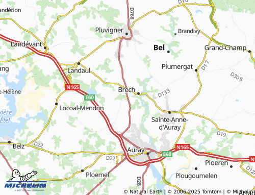 Mapa MICHELIN Corn er Hoët - ViaMichelin