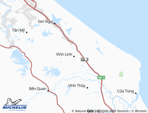Mapa MICHELIN Vĩnh Chấp - ViaMichelin