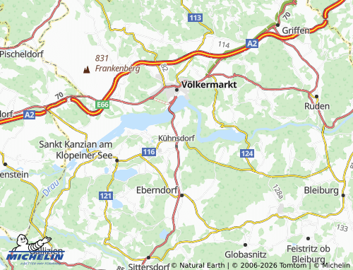 Mapa MICHELIN Seebach - ViaMichelin