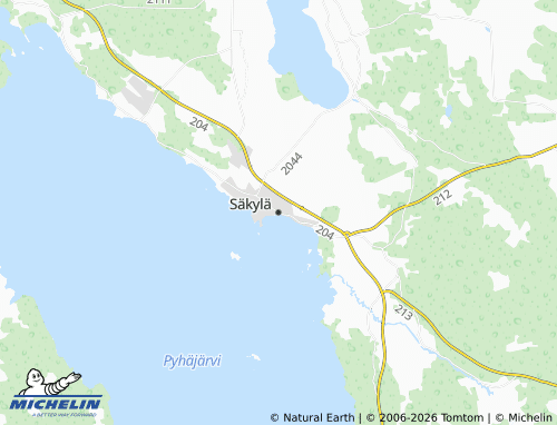 Mapa MICHELIN Säkylä - ViaMichelin