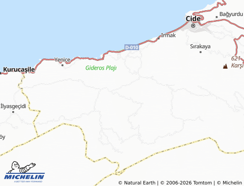 Mappa MICHELIN Ovacık - ViaMichelin