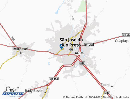 Mapa MICHELIN Vila Maria - ViaMichelin