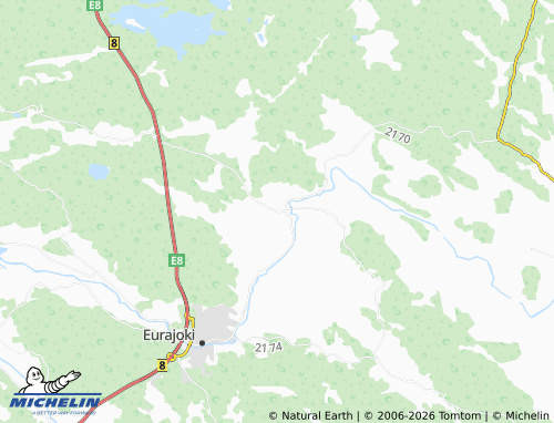 Mappa MICHELIN Irjanne - ViaMichelin