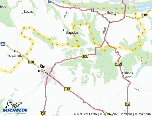 Mapa MICHELIN Bikić Do - ViaMichelin