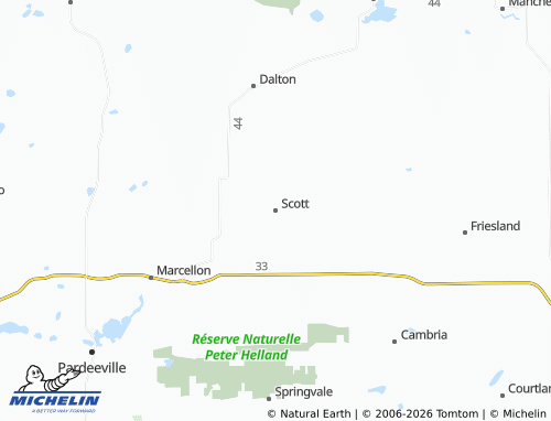 Mapa MICHELIN Scott - ViaMichelin