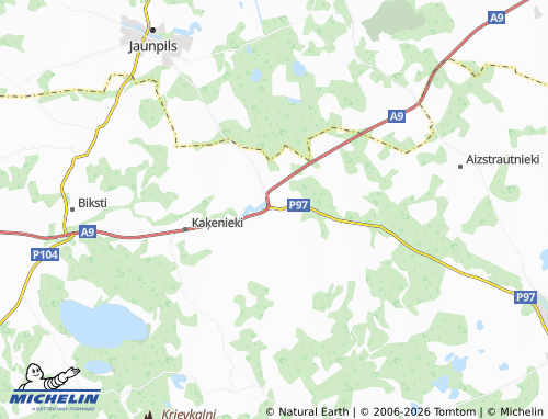 Mapa MICHELIN Annenieki - ViaMichelin