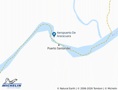 MICHELIN Puerto Santander map - ViaMichelin