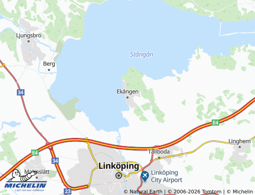 MICHELIN Ekängen map - ViaMichelin