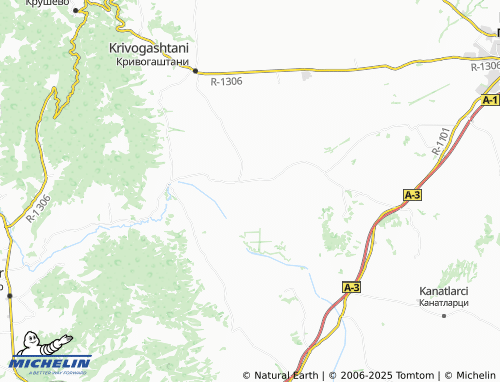 MICHELIN Pashino Ruvci map - ViaMichelin