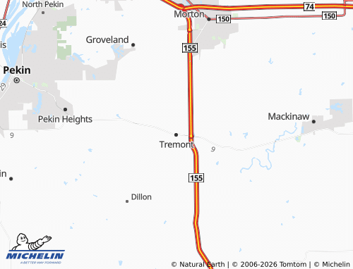 Mappa MICHELIN Tremont - ViaMichelin