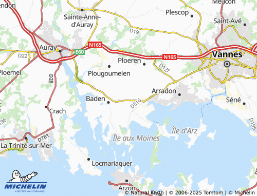 Carte MICHELIN Tourlarec - ViaMichelin