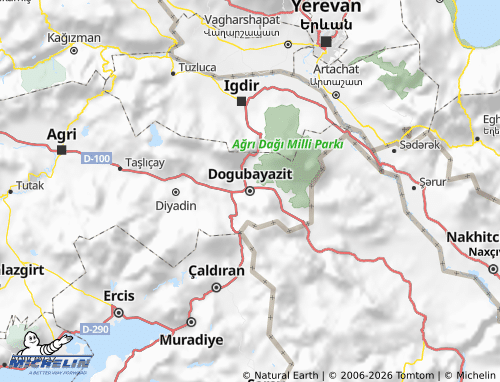 MICHELIN Doğubayazıt map - ViaMichelin