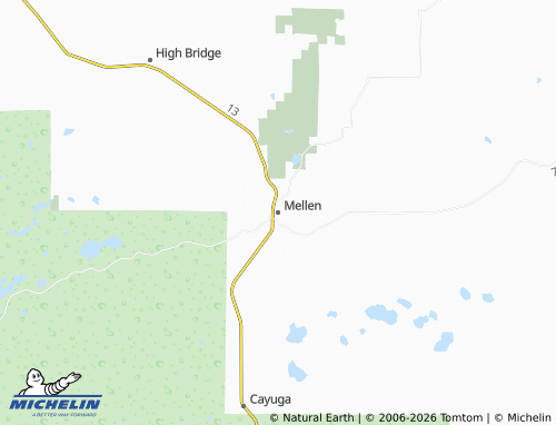 Mappa MICHELIN Mellen - ViaMichelin
