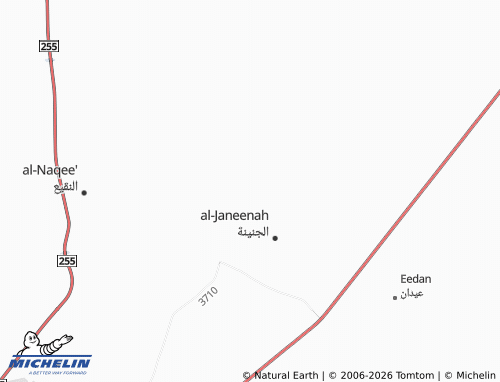 MICHELIN-Landkarte Nadwan - ViaMichelin