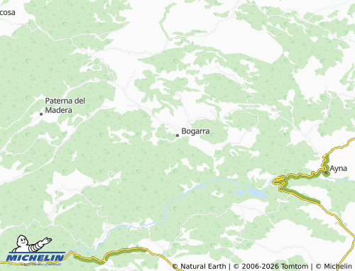 Mapa MICHELIN Bogarra - ViaMichelin