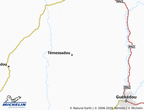 Mapa MICHELIN Témessadou - ViaMichelin