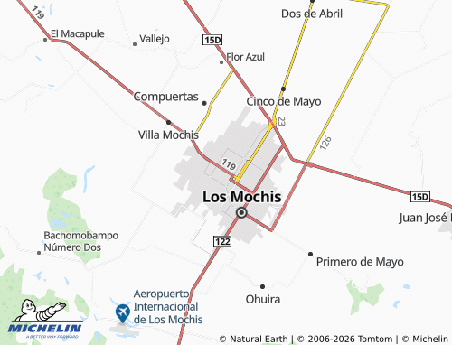 Mapa MICHELIN Residencial El Pueblito - ViaMichelin
