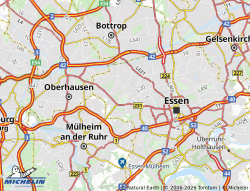 MICHELIN Borbeck-Mitte map - ViaMichelin