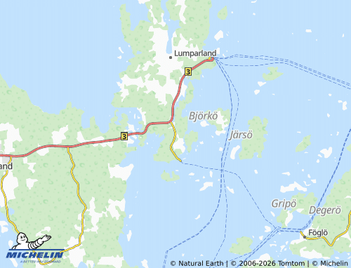 Kaart MICHELIN Svinö - ViaMichelin