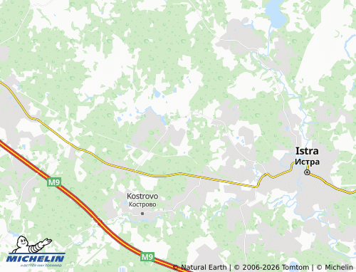 Carte MICHELIN Kuchi - Bukarevskiy - ViaMichelin