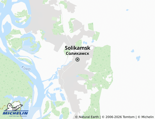 MICHELIN-Landkarte Solikamsk - ViaMichelin