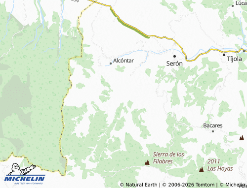 MICHELIN-Landkarte Aldeire - ViaMichelin