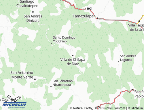 MICHELIN-Landkarte San Miguel - ViaMichelin