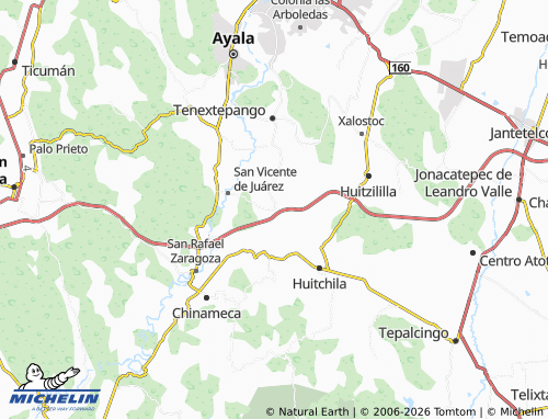 Carte MICHELIN El Salitre - ViaMichelin