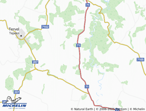 MICHELIN Feldfebel Denkovo map - ViaMichelin