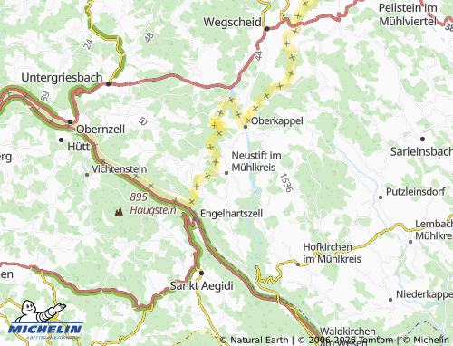 MICHELIN Neustift im Mühlkreis map - ViaMichelin