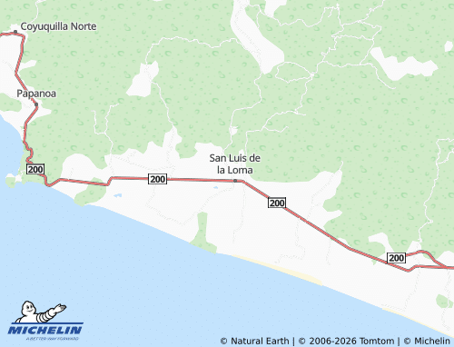 MICHELIN Chancharrosa map - ViaMichelin