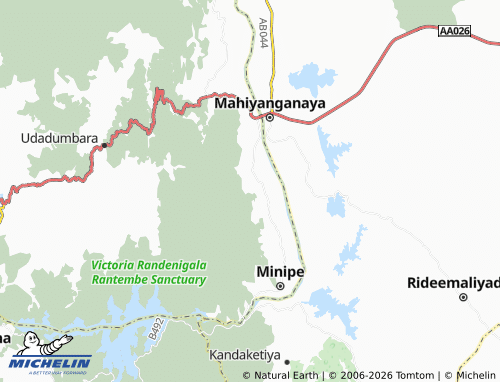 Mappa MICHELIN Lunumadalaketiya - ViaMichelin
