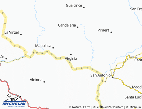 MICHELIN Virginia map - ViaMichelin