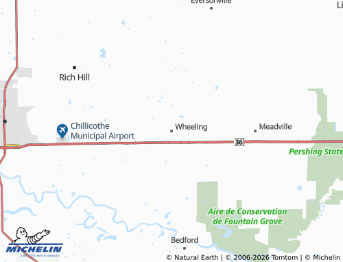 Carte MICHELIN Wheeling - ViaMichelin