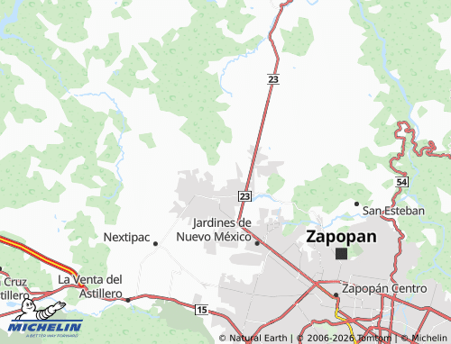 MICHELIN Doctores map - ViaMichelin