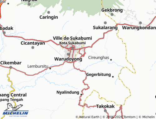 MICHELIN Cibeureum map - ViaMichelin