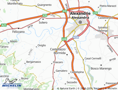 Mapa MICHELIN Cantalupo - ViaMichelin