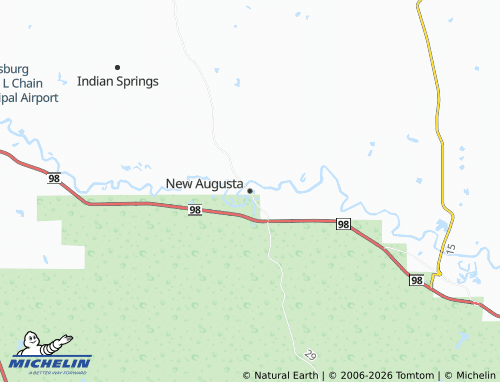 Mapa MICHELIN New Augusta - ViaMichelin