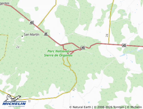 Mappa MICHELIN Cerrito de Guadalupe - ViaMichelin