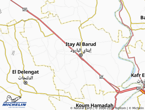 Mapa MICHELIN Ezbat Zarzourah - ViaMichelin