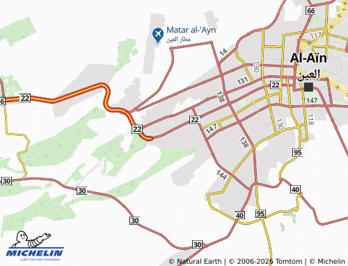 MICHELIN Al Maqam Palace map - ViaMichelin