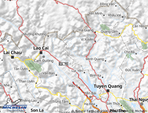 Carte MICHELIN Quang Bình - ViaMichelin