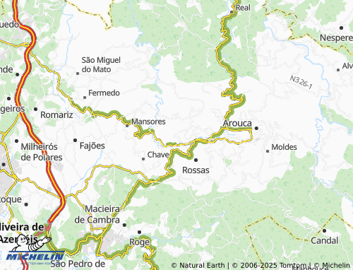 MICHELIN Lagoa map - ViaMichelin
