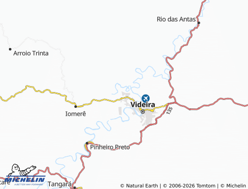 Mapa MICHELIN Cidade Alta - ViaMichelin